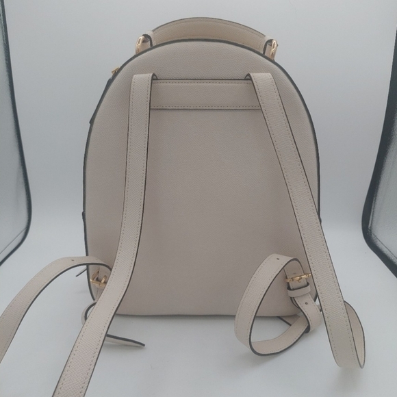 Coach Jordyn Backpack, Small- 76622- Cream and Khaki, gold accents, NWOT
